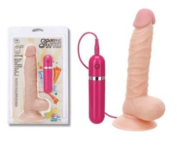 20 cm Girl Style 8 Titreşimli Penis