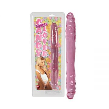 30 cm Candy Double Lover Çift Taraflı Jel Dildo Penis