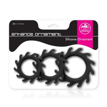 Enhance Ornament Tırtıklı Penis Halkası