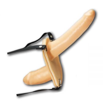 Dual Secution Tight Twins Çift Taraflı Bisexüel Belden Bağlamalı Protez Penis