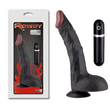 28 cm Rowdy Titreşimli Kalın Realistik Penis