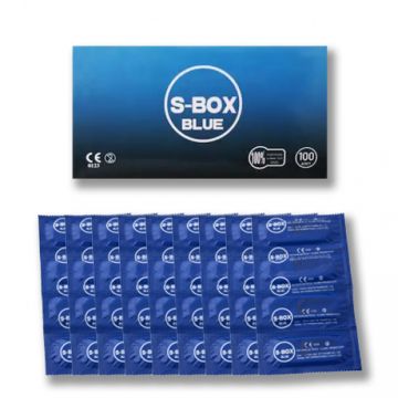 S-Box Blue Eko Paket 100 lü Prezervatif
