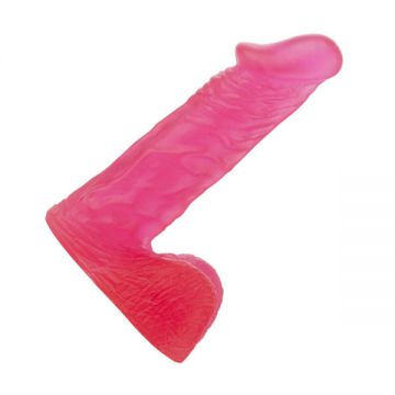 Simplx 6 Pembe Renk Jel Dildo