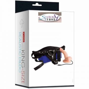 13 cm Sexxbian Titreşimli Belden Bağlamalı Protez Penis