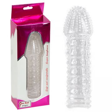 Jel Dokulu Penis Sleeve - Pink