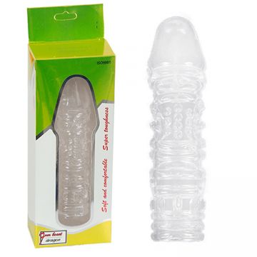 Jel Dokulu Penis Sleeve - Red