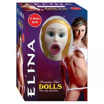 Elina Titreşimli Esmer Şişme Bebek